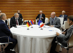Նիկոլ Փաշինյանի, Էմանուել Մակրոնի, Օլաֆ Շոլցի և Շառլ Միշելի հանդիպման արդյունքներով ընդունվել է համատեղ հայտարարություն
