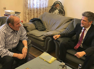 Լևոն Տեր-Պետրոսյանն իր առանձնատանը հյուրընկալել է Կարո Փայլանին