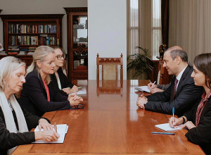 Անվտանգության հետ կապված ՀՀ մոտեցումները Գրիգորյանը ներկայացրել է Եվրանեսթի ներկայացուցչին