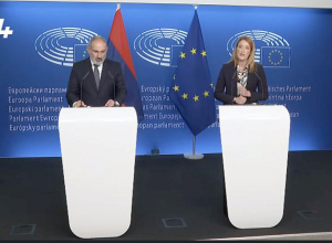 ՈՒՂԻՂ. Նիկոլ Փաշինյանի եւ Եվրոպական խորհրդարանի նախագահի ասուլիսը Ստրասբուրգում