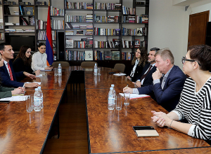 Артур Мартиросян принял посла Литвы в Армении