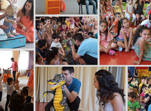 «Գողացված արևը» հեքիաթի շրջագայությունը հայաստանյան մանկապարտեզներում՝ ի նպաստ ապատեղեկատվության դեմ պայքարի