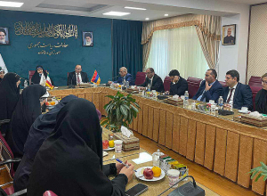 ԱՍՀ նախարար Նարեկ Մկրտչյանը հանդիպում է ունեցել ԻԻՀ կանանց և ընտանիքի հարցերով նախագահի տեղակալ Էնսիեհ Խազալիի հետ