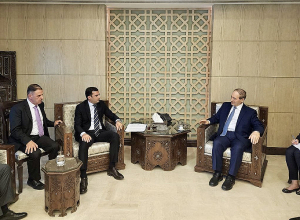 Министр иностранных дел и диаспоры Сирии выразил поддержку территориальной целостности и суверенитету РА