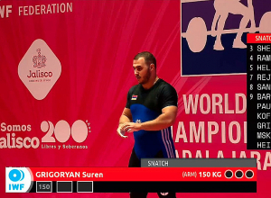 Աննա Ամրոյանը 4-րդն է, իսկ Սուրեն Գրիգորյանը՝ 5-րդը. ծանրամարտի աշխարհի Մ-20 առաջնություն