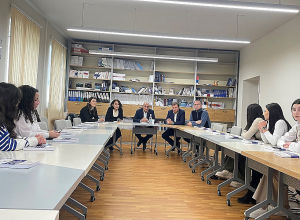 Կենտրոնական ընտրական հանձնաժողովը հյուրընկալել է Վանաձորի պետական  համալսարանի ուսանողներին