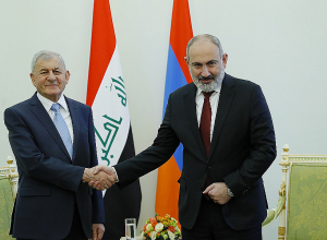 Նիկոլ Փաշինյանը և Աբդ Ալ-Լատիֆ Ջամալ Ռաշիդը քննարկել են հայ-իրաքյան համագործակցության հետագա զարգացմանը վերաբերող հարցեր
