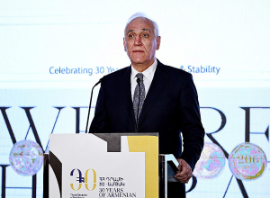 Վահագն Խաչատուրյանը մասնակցել է Հայկական դրամի ներդրման 30-ամյակին նվիրված ընդունելությանը