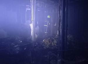 Հրդեհի ահազանգ Եղվարդ քաղաքում