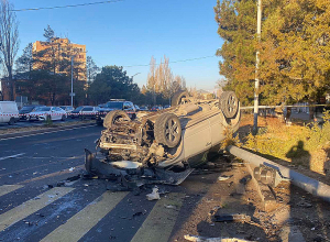 Ավտովթար Աբովյան քաղաքում․ կան տուժածներ