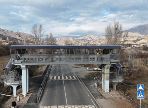 Գետափ բնակավայրի դպրոցի մոտ կառուցվել է հետիոտնային վերգետնյա անցում