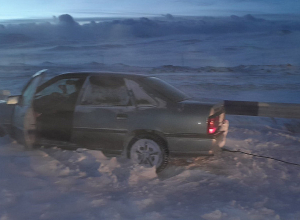 Ավտոմեքենաներ են  արգելափակվել ձյան մեջ