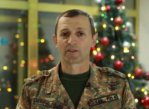 2-րդ բանակային կորպուսի շնորհավորանքը Ամանորի և Սուրբ Ծննդյան տոների կապակցությամբ