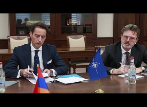Սուրեն Պապիկյանը հանդիպել է ՆԱՏՕ-ի գլխավոր քարտուղարի հատուկ ներկայացուցչի հետ