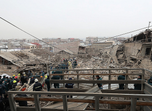 Բացառիկ տեսանյութ. տեսախցիկը ֆիքսել է Նոր Արեշի 34 փողոցի պայթյունի պահը