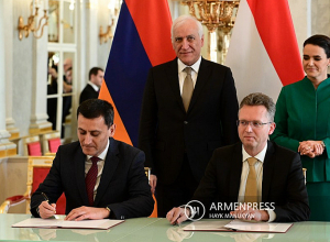 Между Арменией и Венгрией подписан меморандум о сотрудничестве в сфере культуры, образования и науки