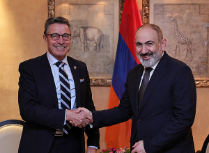 Նիկոլ Փաշինյանը հանդիպել է Անդերս Ֆոգ Ռասմուսենին