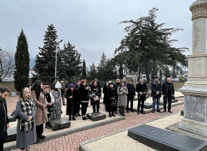 Թբիլիսիում նշվել է մեծ բանաստեղծի ծննդյան և ավանդական դարձած Գիրք նվիրելու օրը