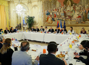 Վարչապետը հանդիպել է տարբեր ոլորտներում գործունեություն ծավալող ֆրանսիական խոշոր մի խումբ ընկերությունների ղեկավարների հետ