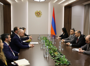 Секретарь СБ РА Армен Григорян встретился с Йонасом Сурвилой