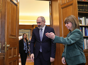 Կայացել է վարչապետ Փաշինյանի և Հունաստանի նախագահ Կատերինա Սակելլարոպուլուի հանդիպումը