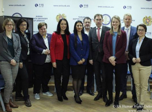 Анаит Манасян и Элизабет Винкельмайер-Беккер обсудили вопросы, связанные с защитой прав вынужденных переселенцев из НК