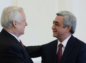 Սերժ Սարգսյանը ցավակցական հեռագիր է հղել Նիկոլայ Ռիժկովի մահվան կապակցությամբ