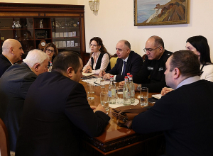 Հայաստանի ՔՀԿ-ների ներկայացուցիչները հանդիպել են Հակակոռուպցիոն կոմիտեի նախագահ Սասուն Խաչատրյանի հետ