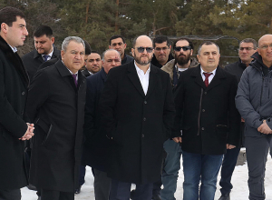 Араик Арутюнян посетил Джермук с целью подготовки к Всеармянским зимним играм