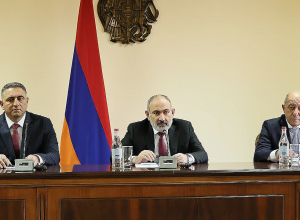 Վարչապետը ՊՊԾ ծառայողներին է ներկայացրել նորանշանակ պետ Արթուր Գասպարյանին