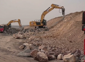 Շարունակվում են Հյուսիս-հարավ ճանապարհի Տրանշ-2-ի՝ Աշտարակ-Թալին հատվածի աշխատանքները