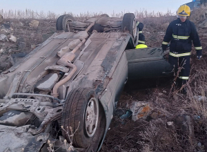 Ավտովթար Լճափ գյուղի սկզբնամասում