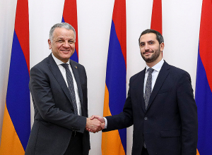Рубен Рубинян принял главу делегации ЕС в Армении