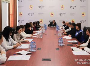 Աշխատանքային քննարկում Քրեակատարողական ծառայությունում՝ դատապարտյալների ռիսկերի և կարիքների գնահատման գործիքակազմի վերաբերյա