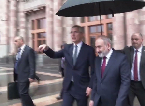 Հանդիպում ՆԱՏՕ-ի գլխավոր քարտուղար Յենս Ստոլտենբերգի հետ