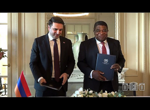 Ալեն Սիմոնյանը եւ Մարտին Չունգոնգը Ժնեւում ստորագրել են համաձայնագիր  Երեւանում կանցկացվի համաժողով