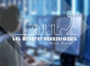 Թումանյան փողոցում ծառի ճյուղը թեքվել և ընկել է էլեկտրական լարերի վրա, առկա է ընկնելու վտանգ
