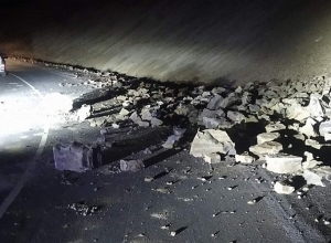 Քարաթափում Լանջազատ գյուղի մոտակայքում