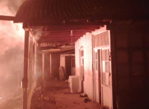 Пожар в селе Тхкут: Есть жертва