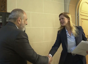 В Брюсселе состоялась встреча премьер-министра Пашиняна с главой USAID Самантой Пауэр