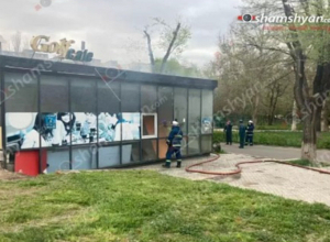 «Լունապարկի» տարածքում գտնվող սրճարանում հրդեհ է բռնկվել