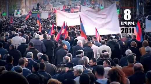 Календарь: 8 апреля. Левон Тер-Петросян дал властям двадцатидневный срок