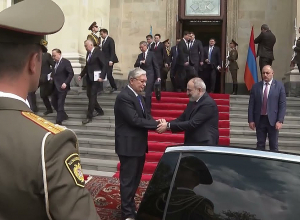 Состоялась встреча Премьер-министра РА и Президента Казахстана в расширенном составе