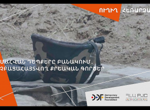 Մահվան դեպքերը բանակում․ չբացահայտվող քրեական գործեր․ՈԻՂԻՂ