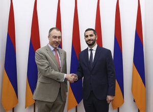 Рубен Рубинян принял специального представителя ЕС Тойво Клаара