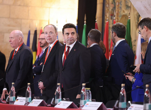 Ալեն Սիմոնյանը կարճ հանդիպում է ունեցել Իսպանիայի թագավոր Ֆիլիպ VI-ի հետ