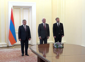 Հանրապետության նախագահի նստավայրում տեղի է ունեցել դատավորների երդման արարողություն