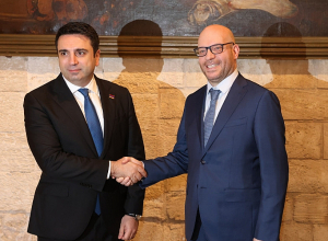 Ալեն Սիմոնյանն ու Լորենցո Ֆոնտանան ստորագրել են խորհրդարանների համագործակցության արձանագրություն