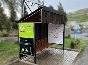 Ucom provides four bus stops in Ijevan with free Wi-Fi