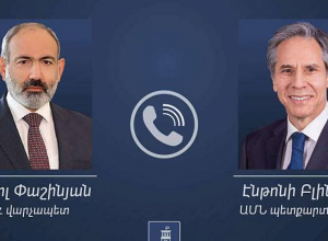 Նիկոլ Փաշինյանն ու ԱՄՆ պետքարտուղար Էնթոնի Բլինքենը հեռախոսազրույց են ունեցել